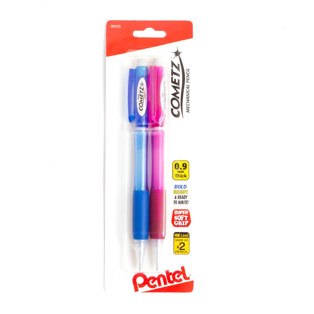 Pentel, Cometz, Pencil, 0.9mm, 2 Pack